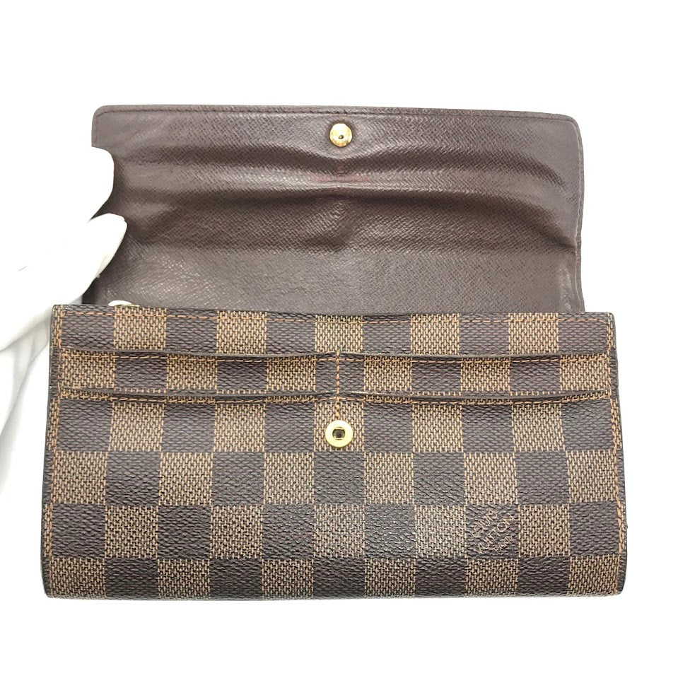 LOUIS VUITTON | ルイ・ヴィトン ダミエ/ポルトフォイユサラ 長財布 N61734【倉吉店】