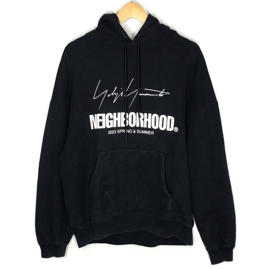 NEIGHBORHOOD | ネイバーフッド YOHJI YAMAMOTO YN. HOODED LS CO プルオーバーパーカー パーカー 222YAYYN-CSM01S ブラック サイズ：L【倉吉店】