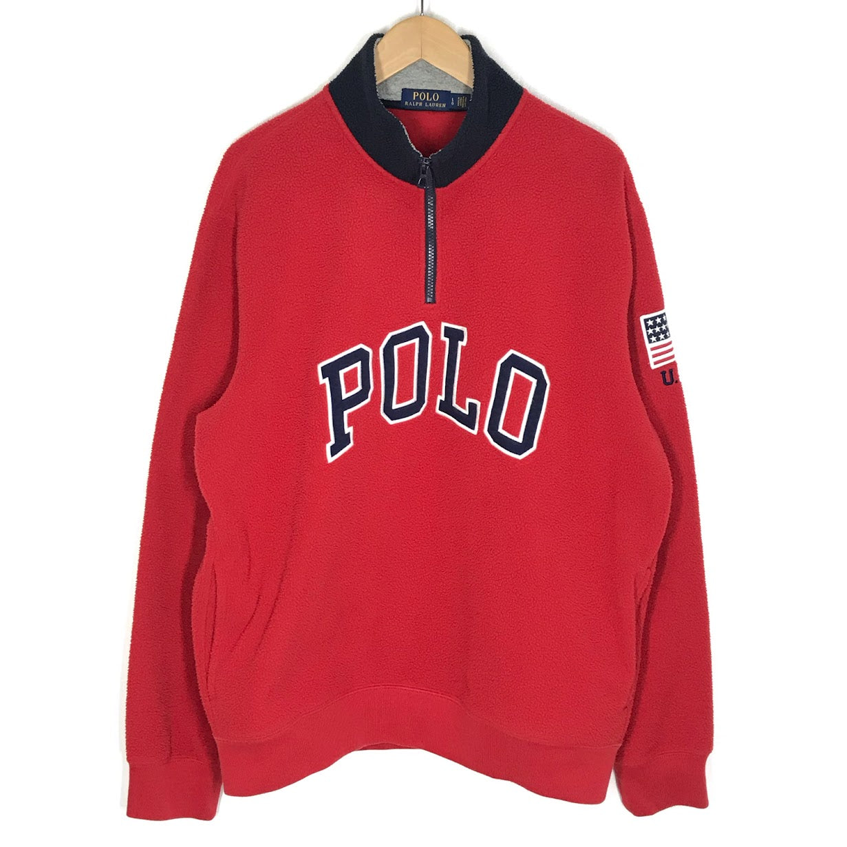 RALPH LAUREN | ラルフローレン フリースアノラック その他トップス レッド サイズ：L【倉吉店】
