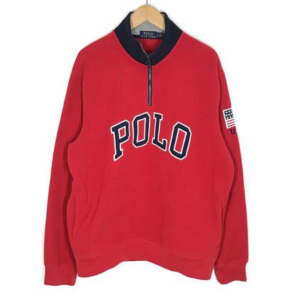 RALPH LAUREN | ラルフローレン フリースアノラック その他トップス レッド サイズ：L【倉吉店】