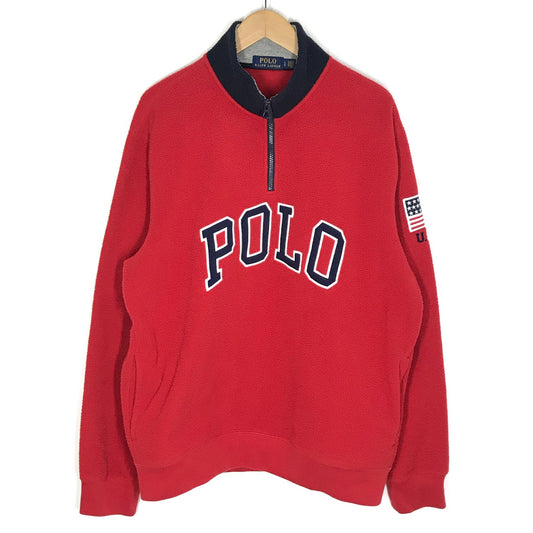 RALPH LAUREN | ラルフローレン フリースアノラック その他トップス レッド サイズ：L【倉吉店】
