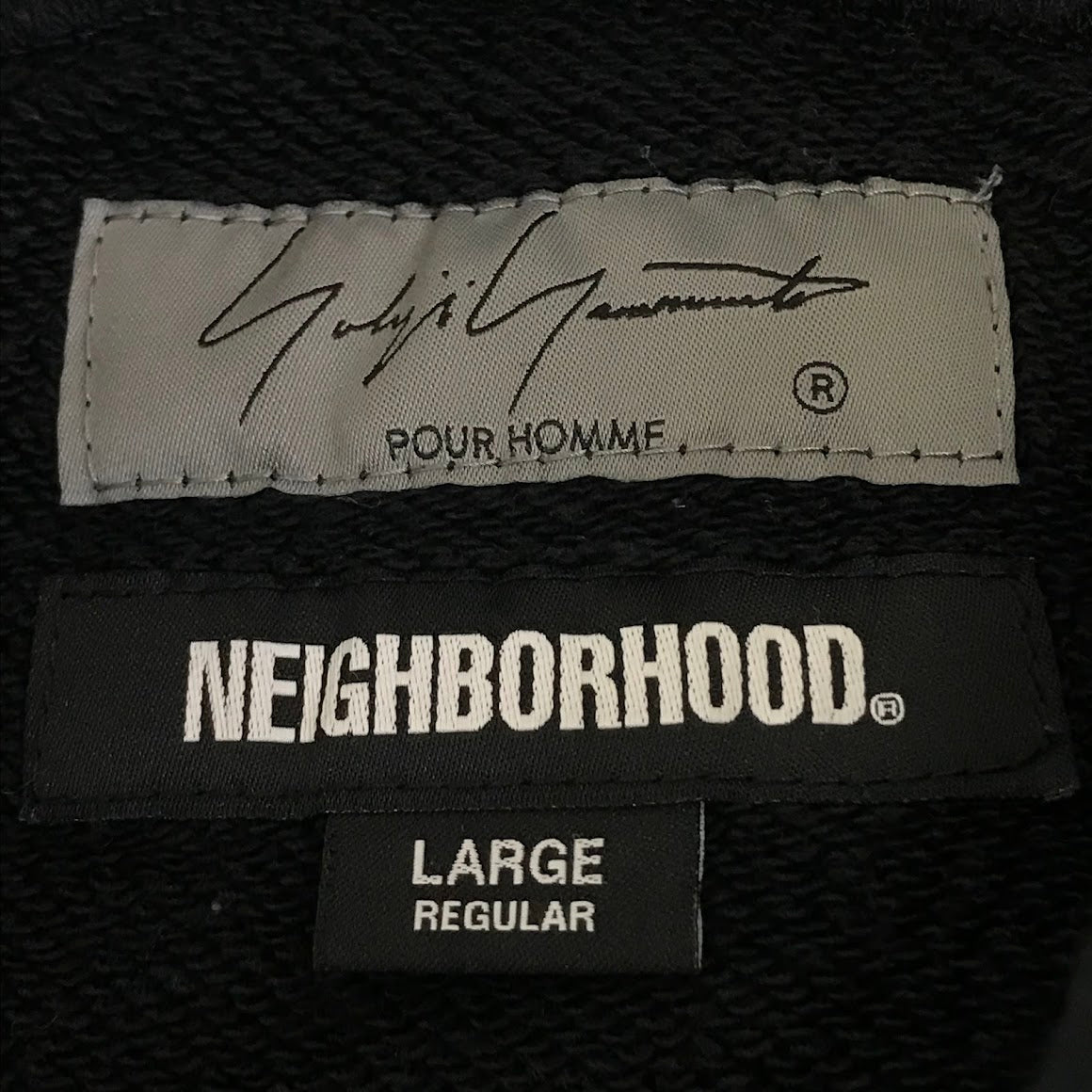 NEIGHBORHOOD | ネイバーフッド YOHJI YAMAMOTO YN. HOODED LS CO プルオーバーパーカー パーカー 222YAYYN-CSM01S ブラック サイズ：L【倉吉店】