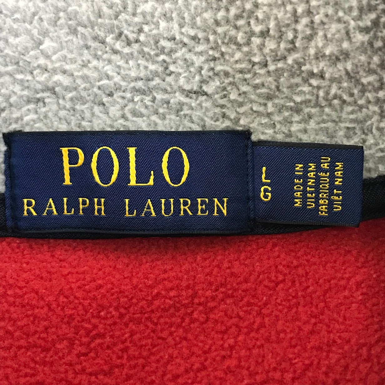 RALPH LAUREN | ラルフローレン フリースアノラック その他トップス レッド サイズ：L【倉吉店】