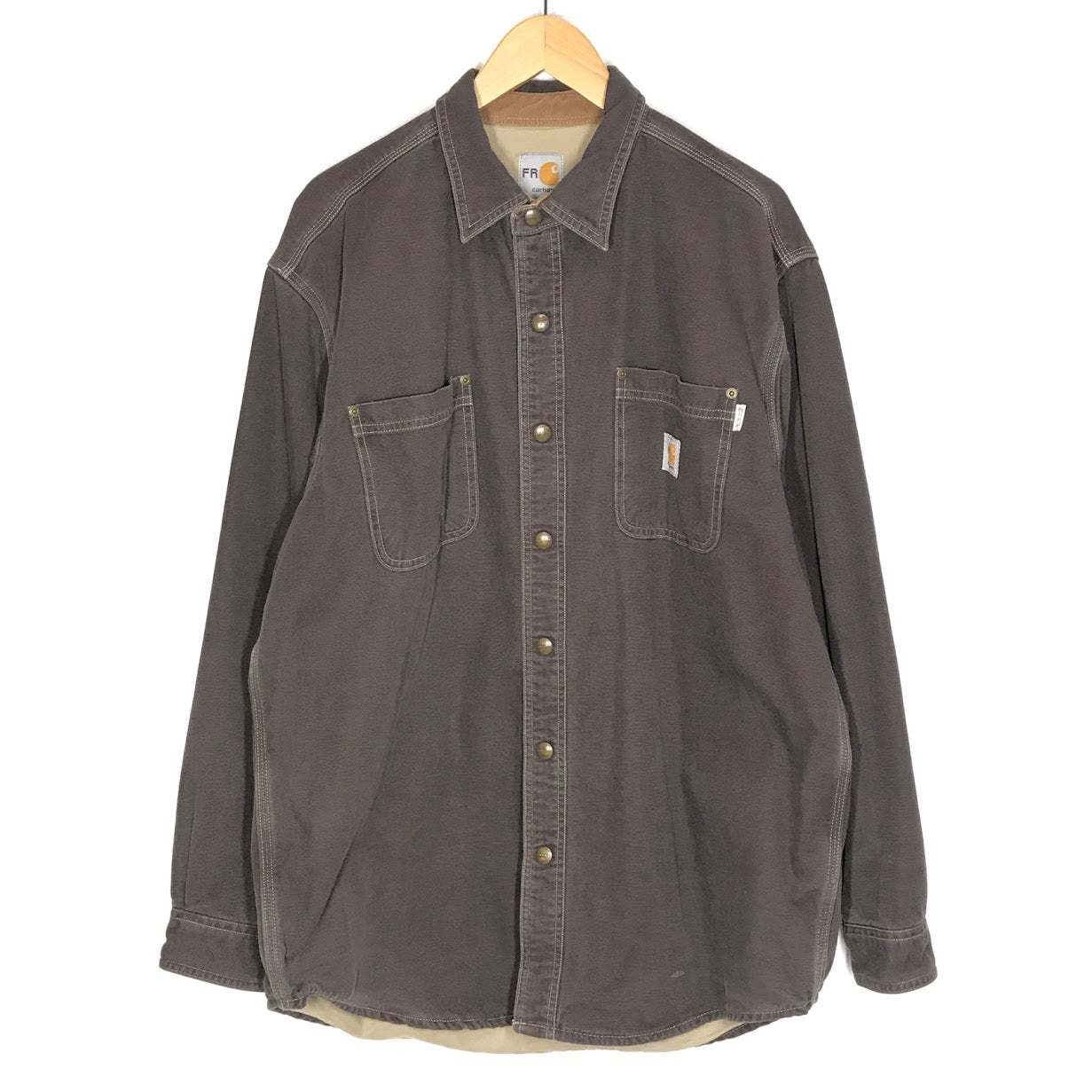 Carhartt | カーハート FR Canvas Shirt Jacket シャツジャケット その他トップス 100432 201 ブラウン サイズ：L【倉吉店】