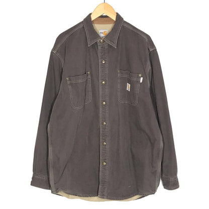 Carhartt | カーハート FR Canvas Shirt Jacket シャツジャケット その他トップス 100432 201 ブラウン サイズ：L【倉吉店】