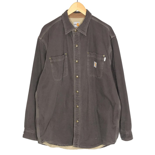 Carhartt | カーハート FR Canvas Shirt Jacket シャツジャケット その他トップス 100432 201 ブラウン サイズ：L【倉吉店】