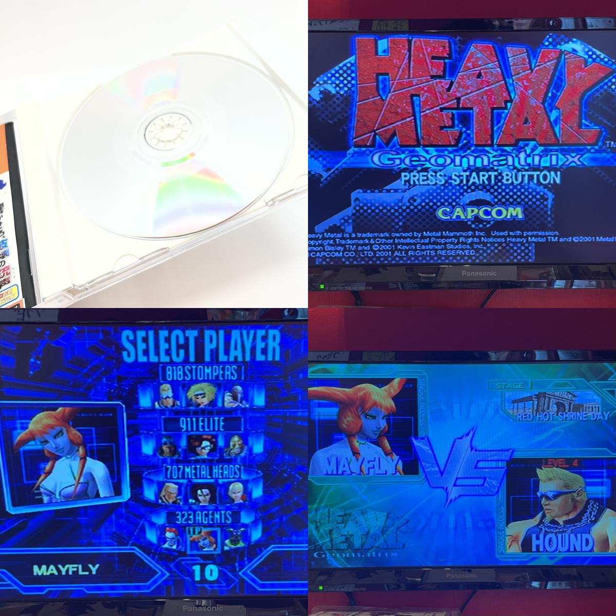 【尾張小牧店】DC Heavy Metal: Geomatrix ヘビーメタル ジオマトリックス 帯・ハガキあり ドリームキャスト【レトロ】【中古】
