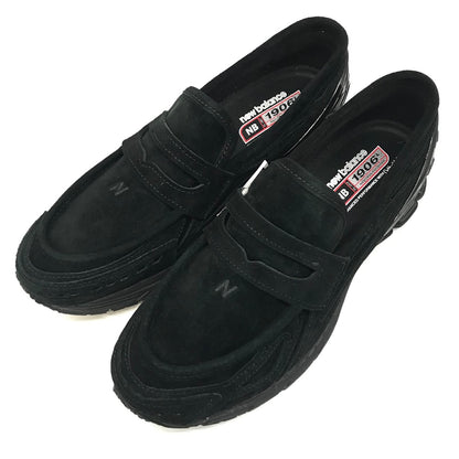 NEW BALANCE | ニューバランス 1906L BLACK SUEDE スエード ローファー スニーカー U1906LNT ブラック 28.5cm【倉吉店】
