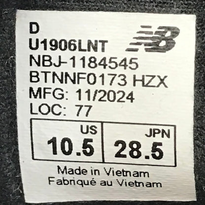 NEW BALANCE | ニューバランス 1906L BLACK SUEDE スエード ローファー スニーカー U1906LNT ブラック 28.5cm【倉吉店】