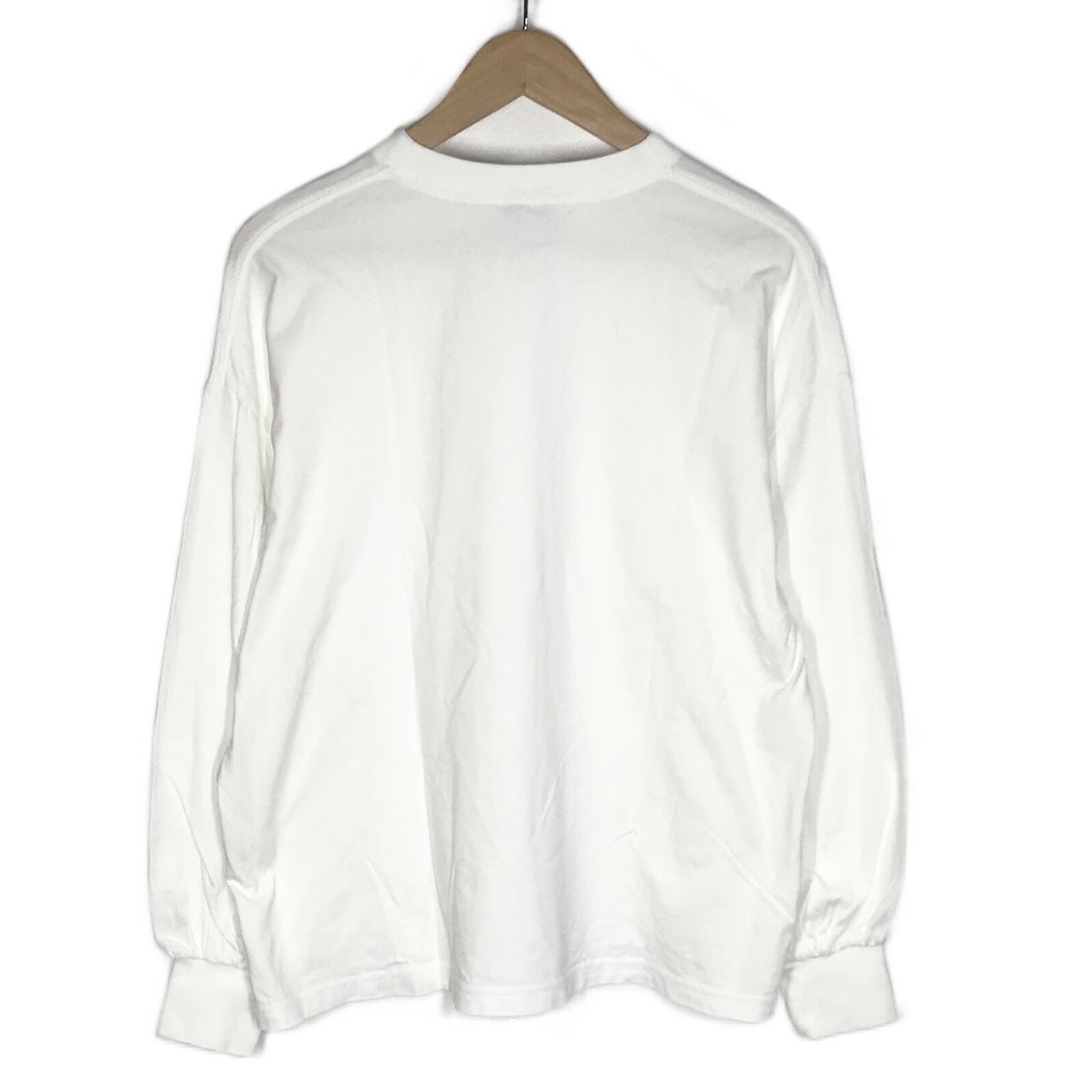 HYKE | ハイク 長袖Ｔシャツ 212-12291 ホワイト サイズ：1【倉吉店】【代金引換不可・日時指定不可】【ポスト投函】