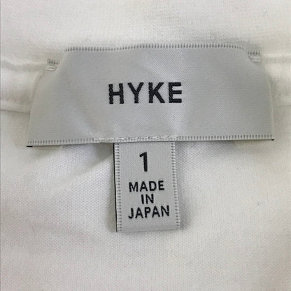 HYKE | ハイク 長袖Ｔシャツ 212-12291 ホワイト サイズ：1【倉吉店】【代金引換不可・日時指定不可】【ポスト投函】