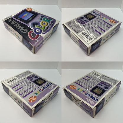 【尾張小牧店】GAMEBOY COLOR ゲームボーイカラー本体 クリアパープル 美品【レトロ】【中古】