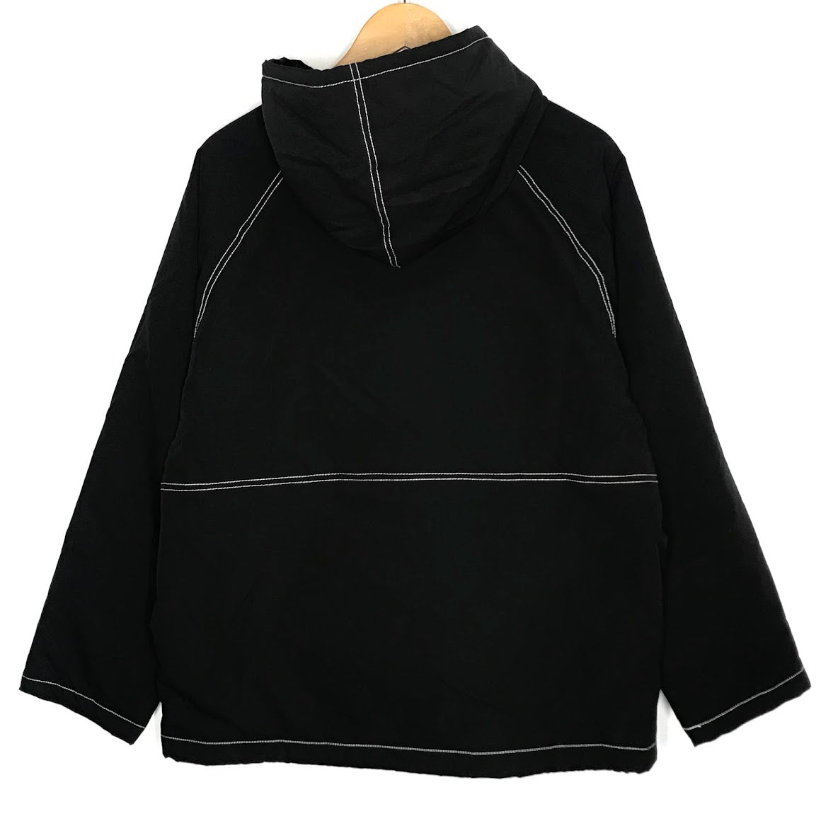 BLESS | ブレス Quilting Stitch Half Zip Anorak ハーフジップ アノラックパーカー 中綿ジャケット BU0049 ブラック【倉吉店】