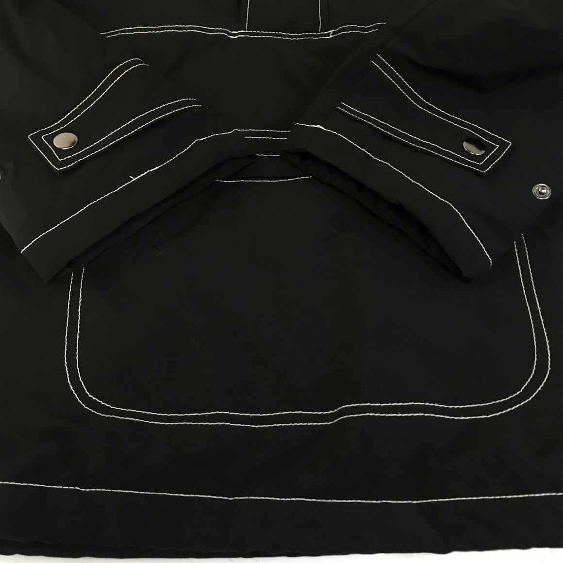 BLESS | ブレス Quilting Stitch Half Zip Anorak ハーフジップ アノラックパーカー 中綿ジャケット BU0049 ブラック【倉吉店】