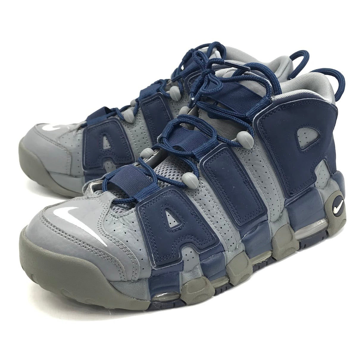NIKE | ナイキ AIR MORE UPTEMPO 96 'HOYAS' ホヤス スニーカー 921948-003 クールグレー/ホワイト/ミッドナイトネイビー 28cm【倉吉店】