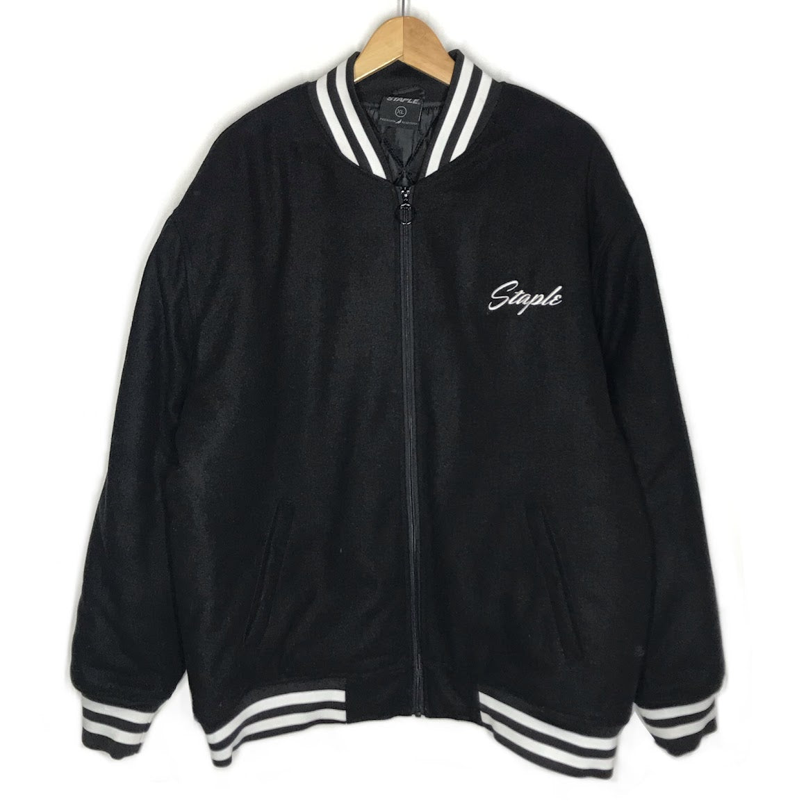 STAPLE | ステイプルステープル スタジャン ブラック サイズ：XL【倉吉店】