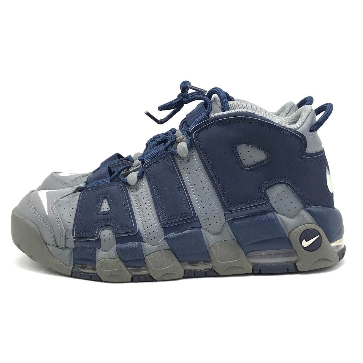 NIKE | ナイキ AIR MORE UPTEMPO 96 'HOYAS' ホヤス スニーカー 921948-003 クールグレー/ホワイト/ミッドナイトネイビー 28cm【倉吉店】