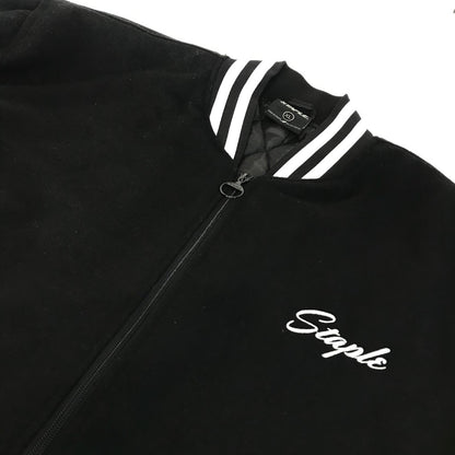 STAPLE | ステイプルステープル スタジャン ブラック サイズ：XL【倉吉店】