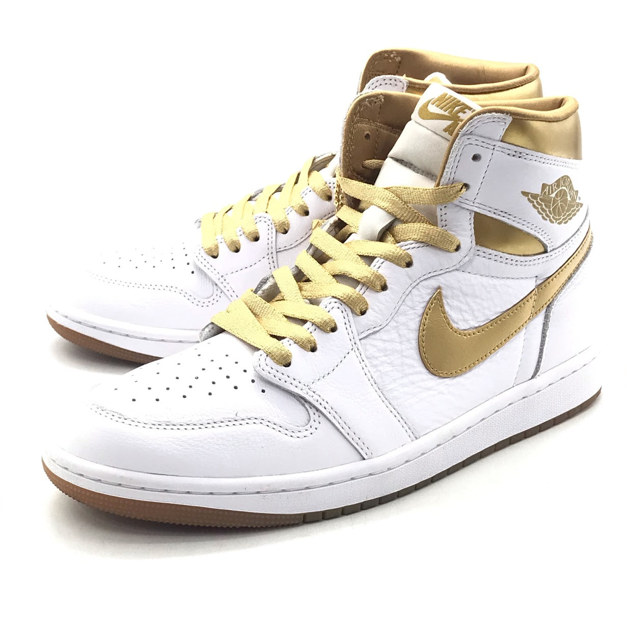 NIKE | ナイキ WMNS AIR JORDAN 1 RETRO HIGH OG スニーカー FD2596-107 ゴールド 27.5cm【倉吉店】