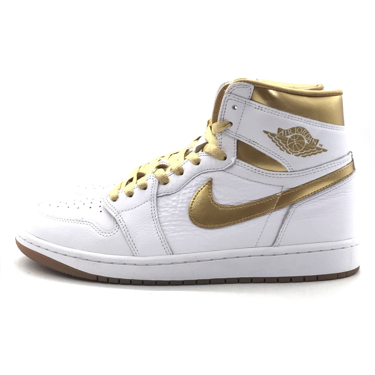 NIKE | ナイキ WMNS AIR JORDAN 1 RETRO HIGH OG スニーカー FD2596-107 ゴールド 27.5cm【倉吉店】