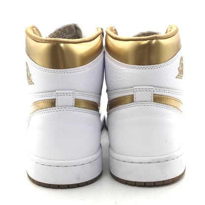 NIKE | ナイキ WMNS AIR JORDAN 1 RETRO HIGH OG スニーカー FD2596-107 ゴールド 27.5cm【倉吉店】