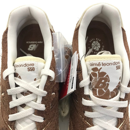 NEW BALANCE | ニューバランス ×Aime Leon Dore（エメ・レオン・ドレ）550 スニーカー BB550DB1 ブラウン 27cm【倉吉店】