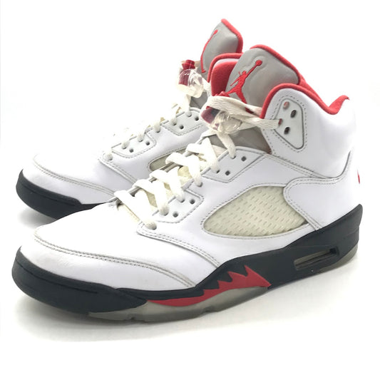 NIKE | ナイキ AIR JORDAN 5 RETRO OG 'FIRE RED' スニーカー DA1911-102 ホワイト 27cm【倉吉店】