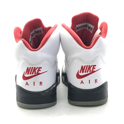 NIKE | ナイキ AIR JORDAN 5 RETRO OG 'FIRE RED' スニーカー DA1911-102 ホワイト 27cm【倉吉店】