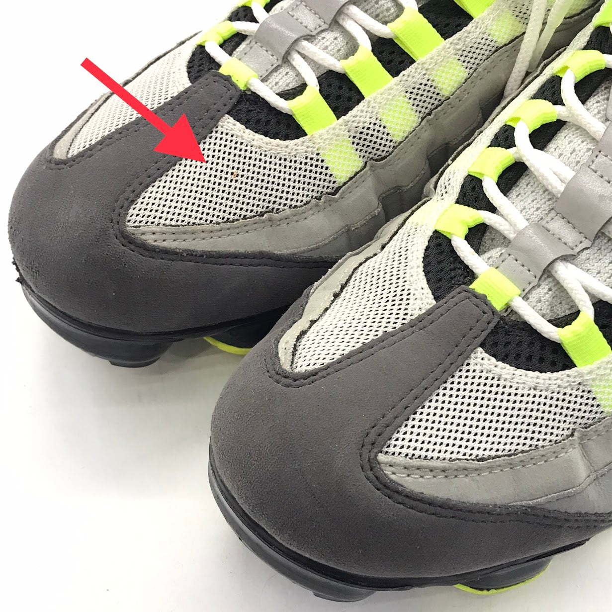 NIKE | ナイキ AIR VAPORMAX 95 'NEON YELLOW' エア ヴェイパーマックス 95 スニーカー AJ7292-001 ネオンイエロー 30cm【倉吉店】