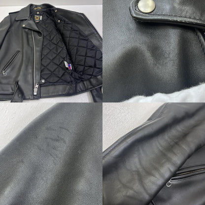 schott | ショット 613UST ONESTAR TALL ライダースジャケット 7164 ブラック サイズ：36【加古川店】