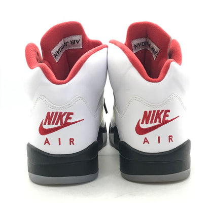 NIKE | ナイキ AIR JORDAN 5 RETRO OG 'FIRE RED' スニーカー DA1911-102 ホワイト 27cm【倉吉店】
