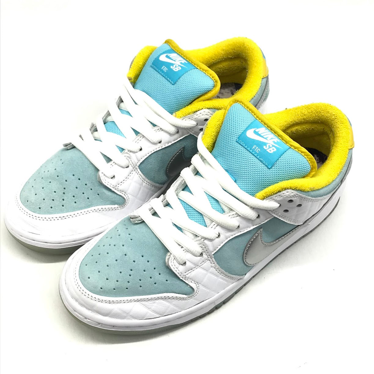 NIKE | ナイキ × FTC SB DUNK LOW PRO 'BATHHOUSES' 銭湯 スニーカー DH7687-400 ラグーンパルス/メタリックシルバー 27cm【倉吉店】