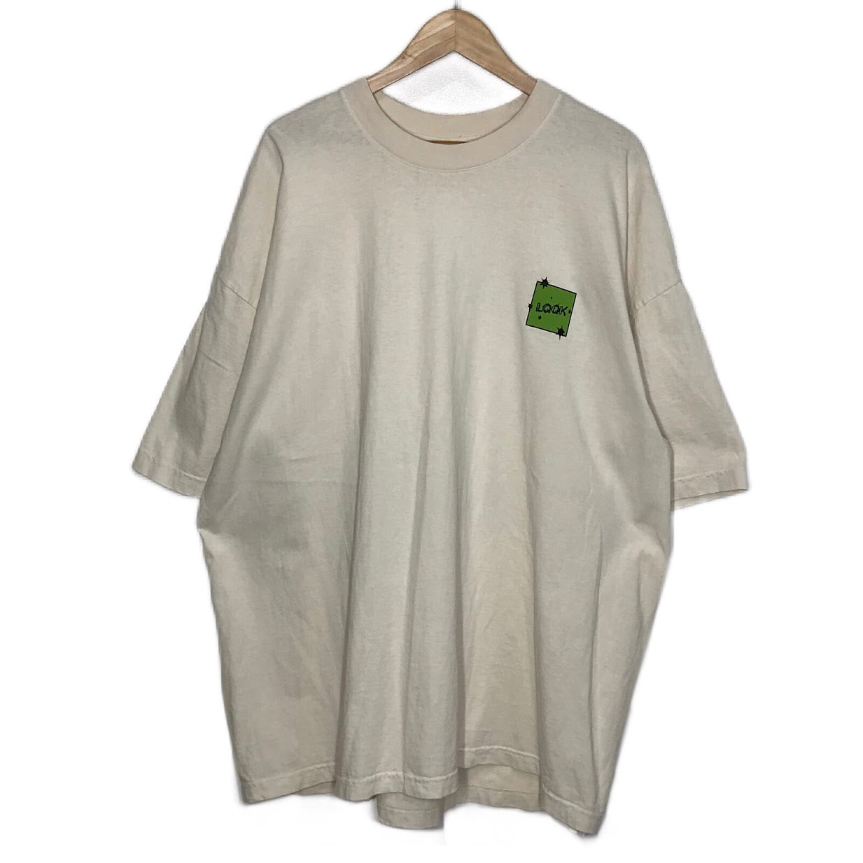LQQK STUDIO | ルックスタジオ KIWI FRUIT TEE キウイフルーツ 半袖Ｔシャツ ベージュ サイズ：XXL【倉吉店】
