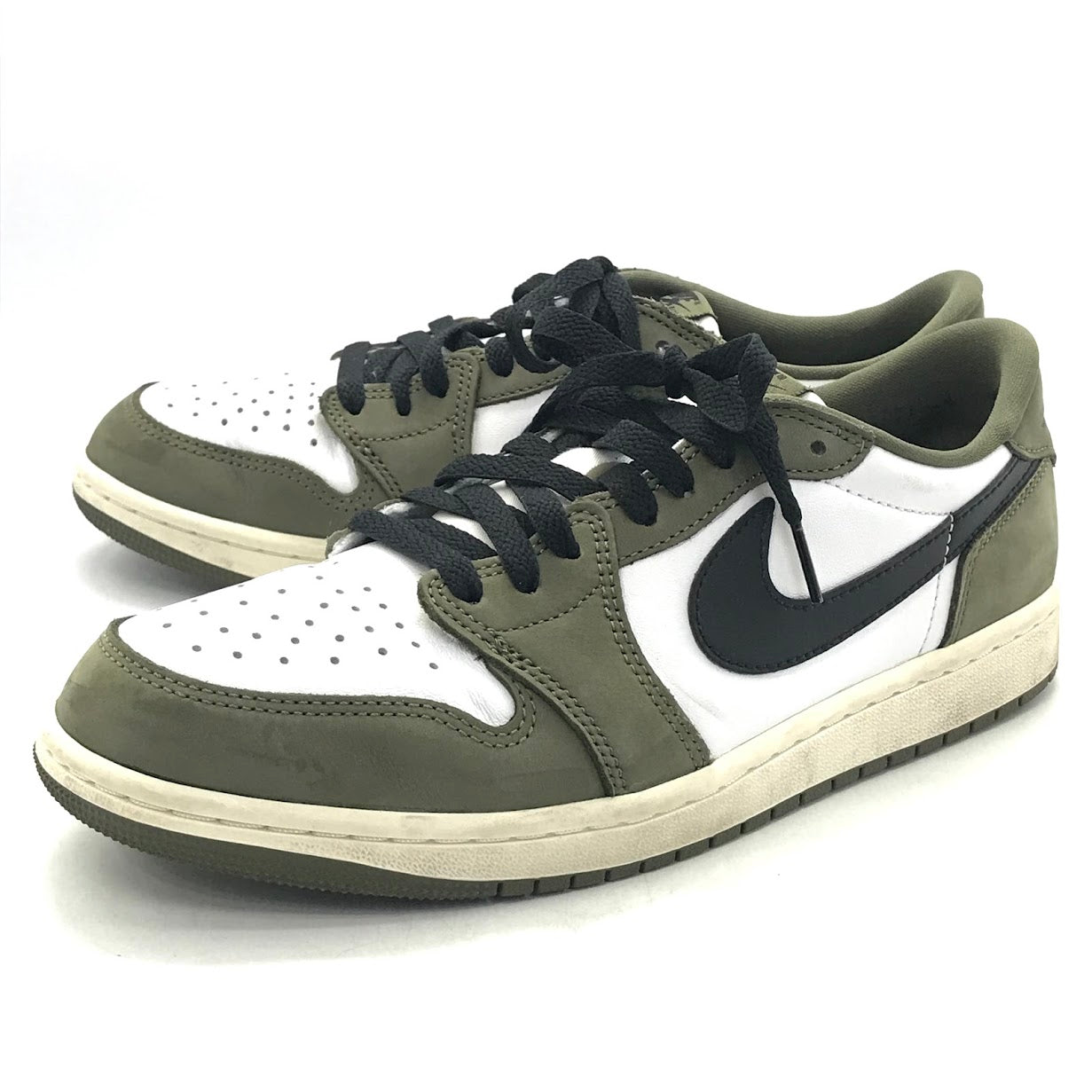 NIKE | ナイキ AIR JORDAN 1 LOW OG 'MEDIUM OLIVE' スニーカー HQ6998-200 オリーブ 26.5cm【倉吉店】