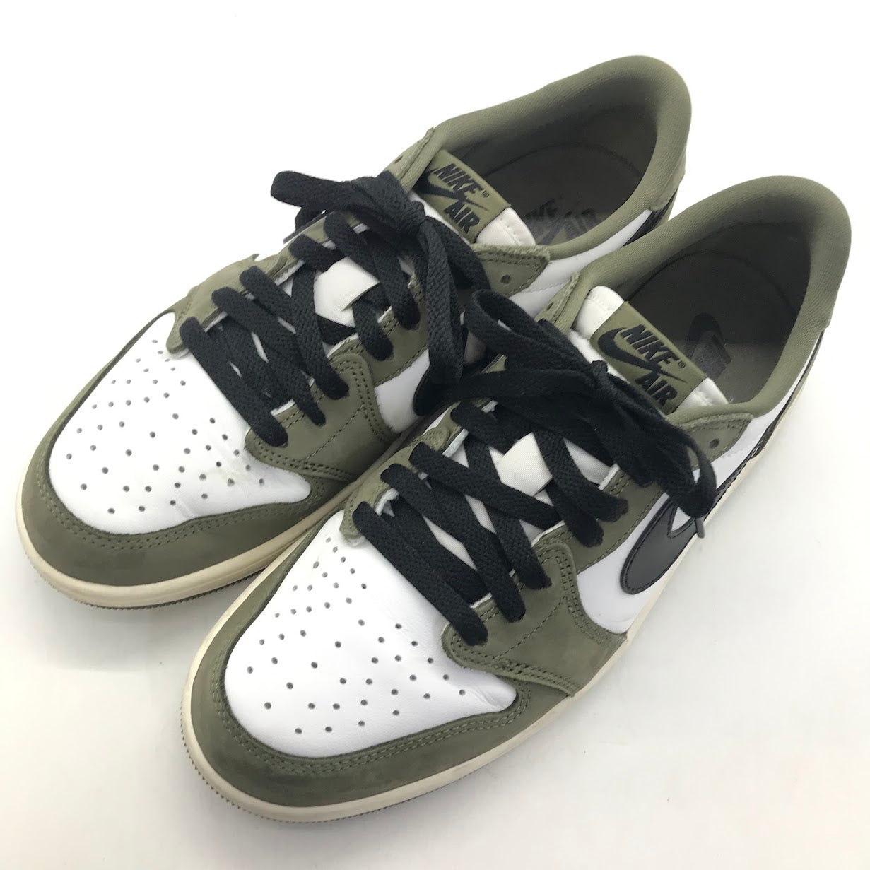 NIKE | ナイキ AIR JORDAN 1 LOW OG 'MEDIUM OLIVE' スニーカー HQ6998-200 オリーブ 26.5cm【倉吉店】