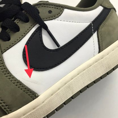 NIKE | ナイキ AIR JORDAN 1 LOW OG 'MEDIUM OLIVE' スニーカー HQ6998-200 オリーブ 26.5cm【倉吉店】