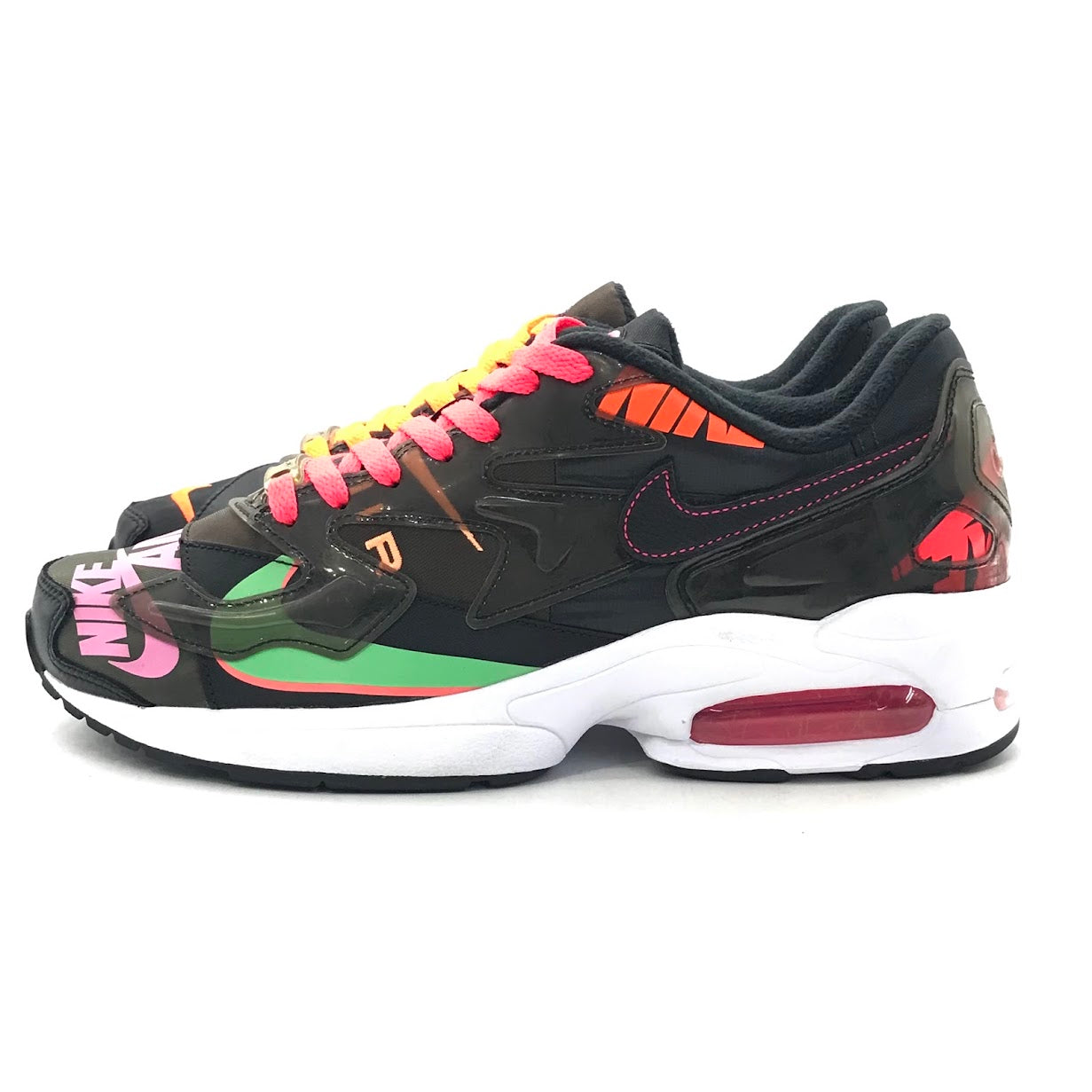 NIKE | ナイキ × ATMOS(アトモス) AIR MAX2 LIGHT スニーカー CI5590-001 ブラック 27cm【倉吉店】