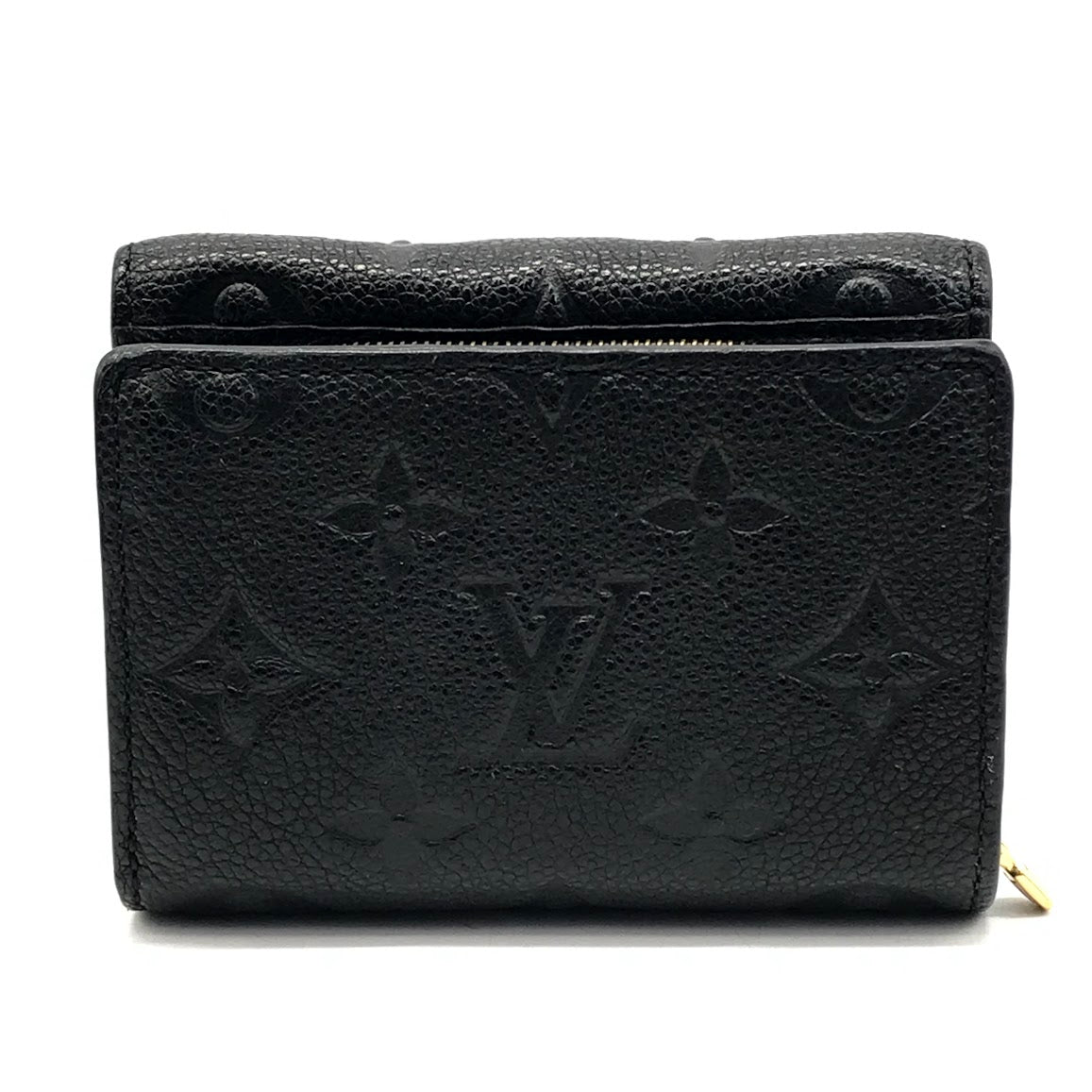 LOUIS VUITTON | ルイ・ヴィトン モノグラム アンプラント ポルトフォイユ･メティス コンパクト 三つ折り財布 M80880 ブラック【倉吉店】