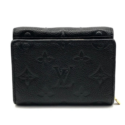 LOUIS VUITTON | ルイ・ヴィトン モノグラム アンプラント ポルトフォイユ･メティス コンパクト 三つ折り財布 M80880 ブラック【倉吉店】