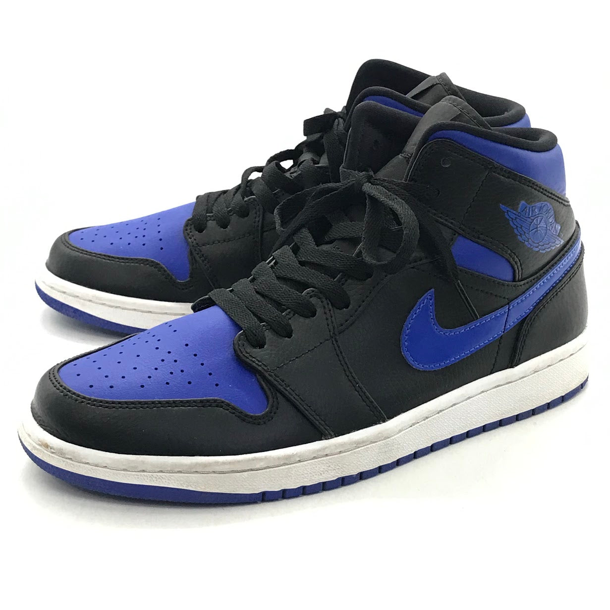 NIKE | ナイキ AIR JORDAN 1 MID スニーカー 554724-068 ブルー 27cm【倉吉店】