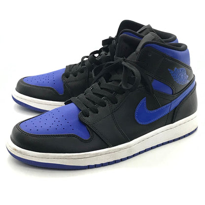 NIKE | ナイキ AIR JORDAN 1 MID スニーカー 554724-068 ブルー 27cm【倉吉店】