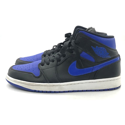 NIKE | ナイキ AIR JORDAN 1 MID スニーカー 554724-068 ブルー 27cm【倉吉店】