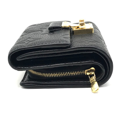 LOUIS VUITTON | ルイ・ヴィトン モノグラム アンプラント ポルトフォイユ･メティス コンパクト 三つ折り財布 M80880 ブラック【倉吉店】