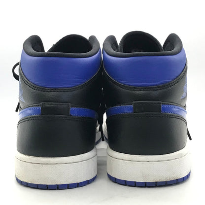 NIKE | ナイキ AIR JORDAN 1 MID スニーカー 554724-068 ブルー 27cm【倉吉店】