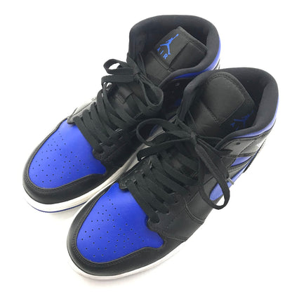 NIKE | ナイキ AIR JORDAN 1 MID スニーカー 554724-068 ブルー 27cm【倉吉店】