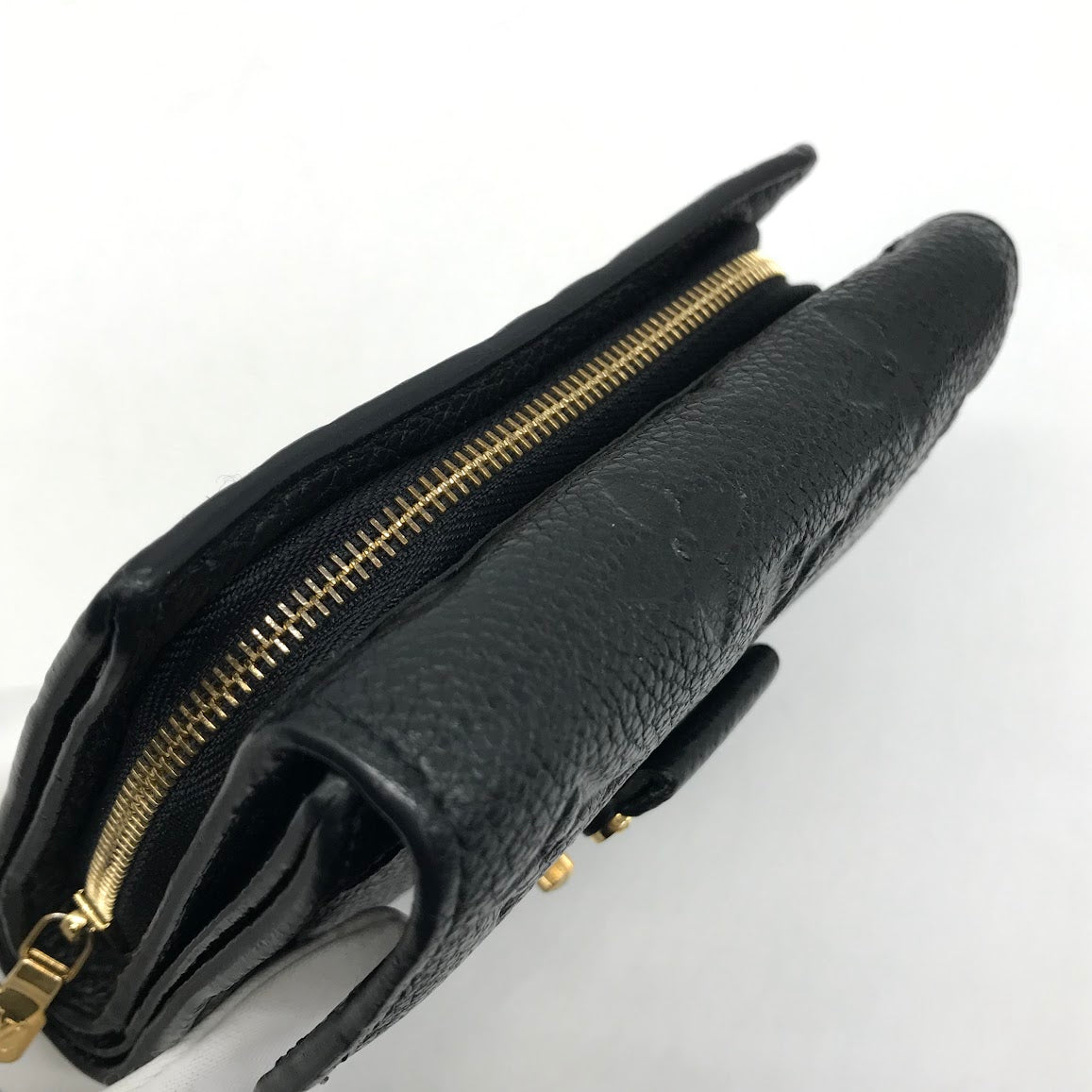 LOUIS VUITTON | ルイ・ヴィトン モノグラム アンプラント ポルトフォイユ･メティス コンパクト 三つ折り財布 M80880 ブラック【倉吉店】