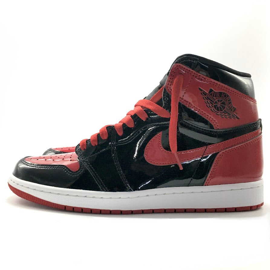 NIKE | ナイキ AIR JORDAN 1 RETRO HIGH OG 'BRED PATENT' スニーカー 555088-063 レッド 27cm【倉吉店】
