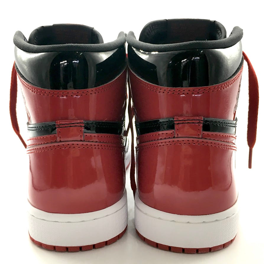 NIKE | ナイキ AIR JORDAN 1 RETRO HIGH OG 'BRED PATENT' スニーカー 555088-063 レッド 27cm【倉吉店】