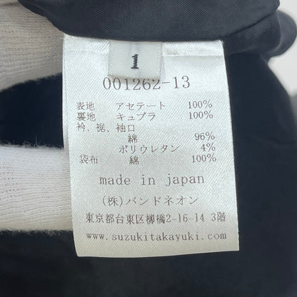 suzuki takayuki | スズキタカユキ ブルゾン 001262-13 ブラック サイズ：1【加古川店】