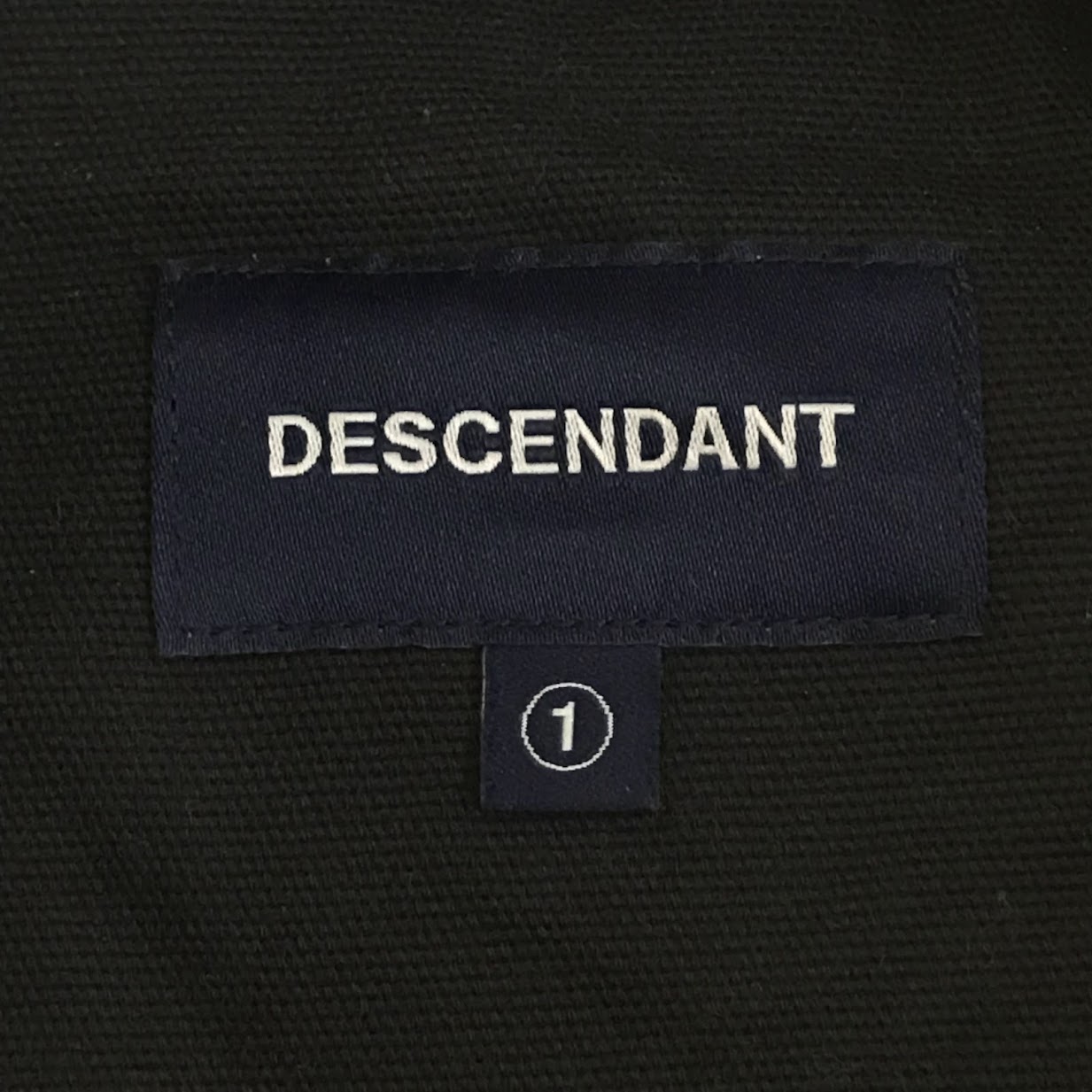 DESCENDANT | ディセンダント ハーフパンツ ショートパンツ ブラック サイズ：1【倉吉店】